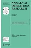 Annals of Operations Research《运筹学年刊》