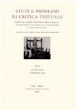 Studi e problemi di critica testuale《原文评论的研究与问题》
