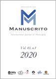 Manuscrito《手稿:国际哲学杂志》
