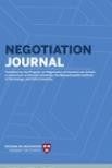 Negotiation Journal《谈判杂志》