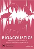 Bioacoustics-The International Journal of Animal Sound and its Recording《生物声学：国际动物声音及其记录杂志》