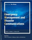 应急管理与减灾传播（英文）（Journal of Emergency Management and Disaster Communications）（国际刊号）（停刊）