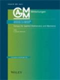 GAMM-Mitteilungen《德国应用数学与力学学会通报》